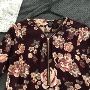 Floral tunic